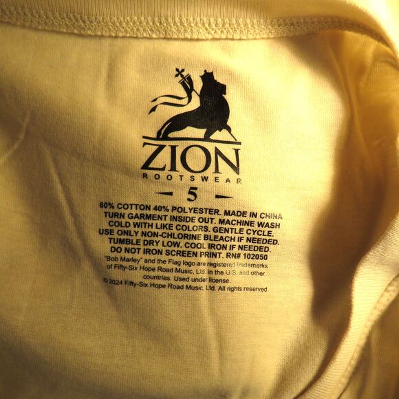 TORRID Bob Marley Positive Vibes Cotton Blend Relaxed Fit T-Shirt Plus Size 5X - Picture 4 of 7